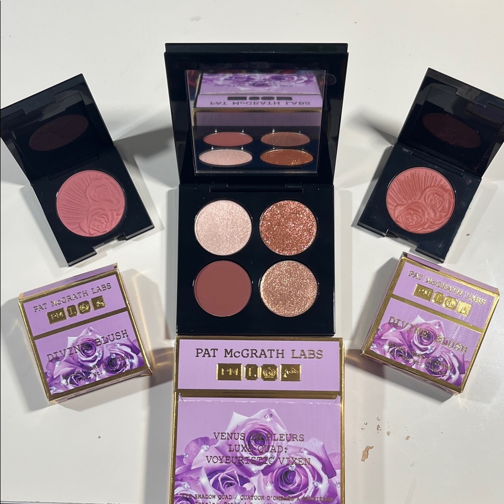 Pat McGrath Venus Fleurs Eyeshadow Quad with Blush Set